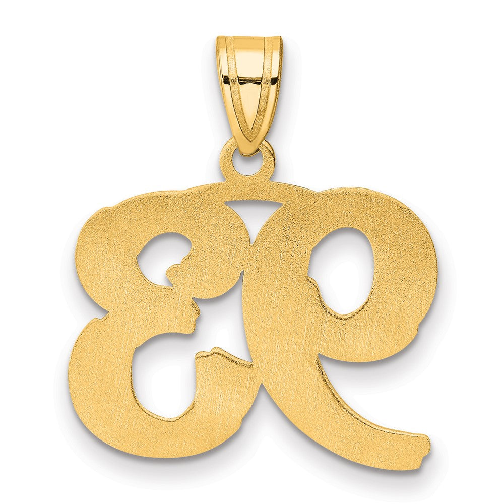 Charlie & Co Jewelry | 14k Polished Etched Number 93 Pendant - Model AEN93