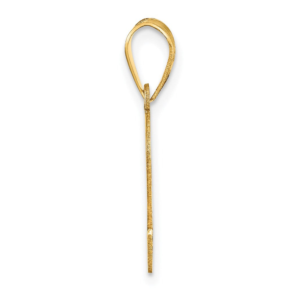 Charlie & Co Jewelry | 14k Polished Number 2 Pendant - Model APN02