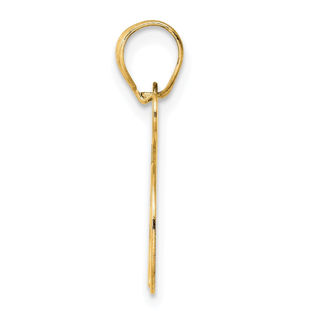 Charlie & Co Jewelry | 14k Polished Number 15 Pendant - Model APN15