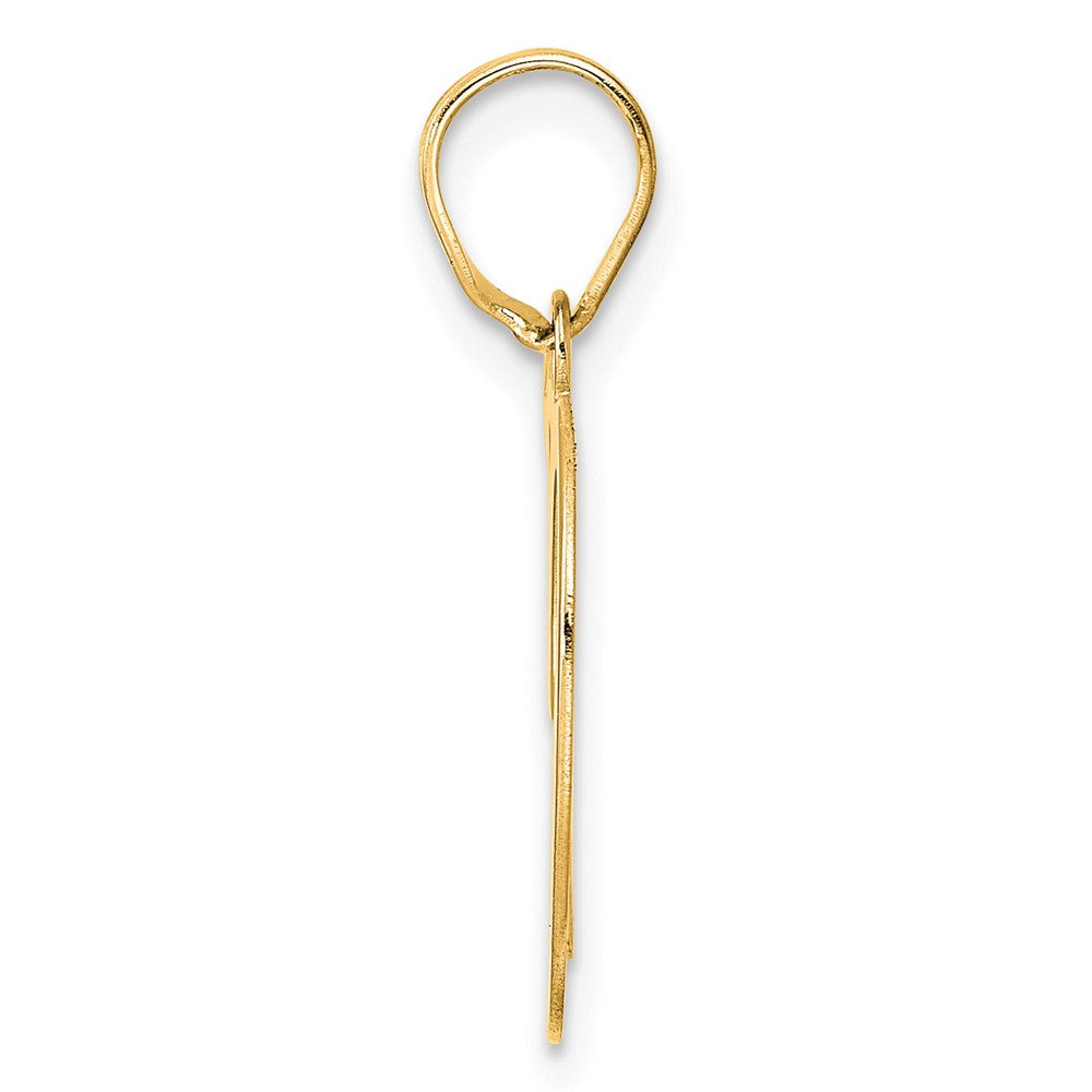 Charlie & Co Jewelry | 14k Polished Number 19 Pendant - Model APN19