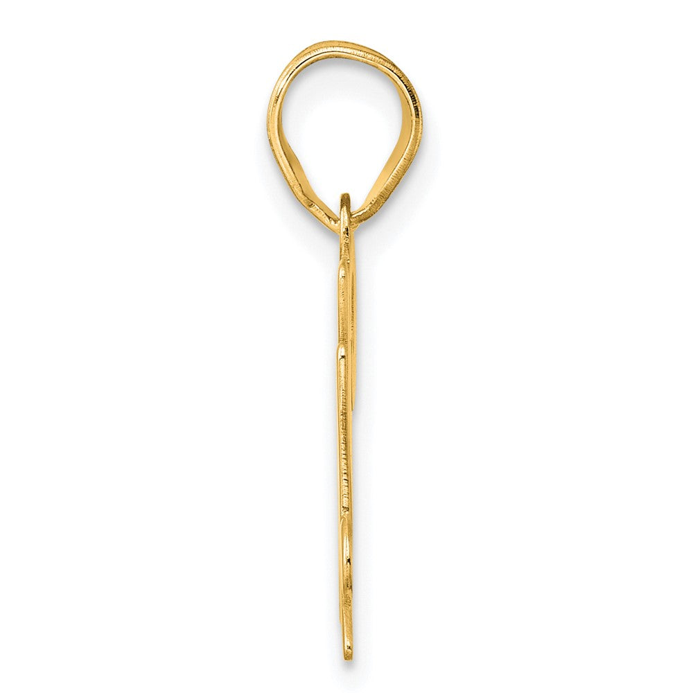 Charlie & Co Jewelry | 14k Polished Number 24 Pendant - Model APN24