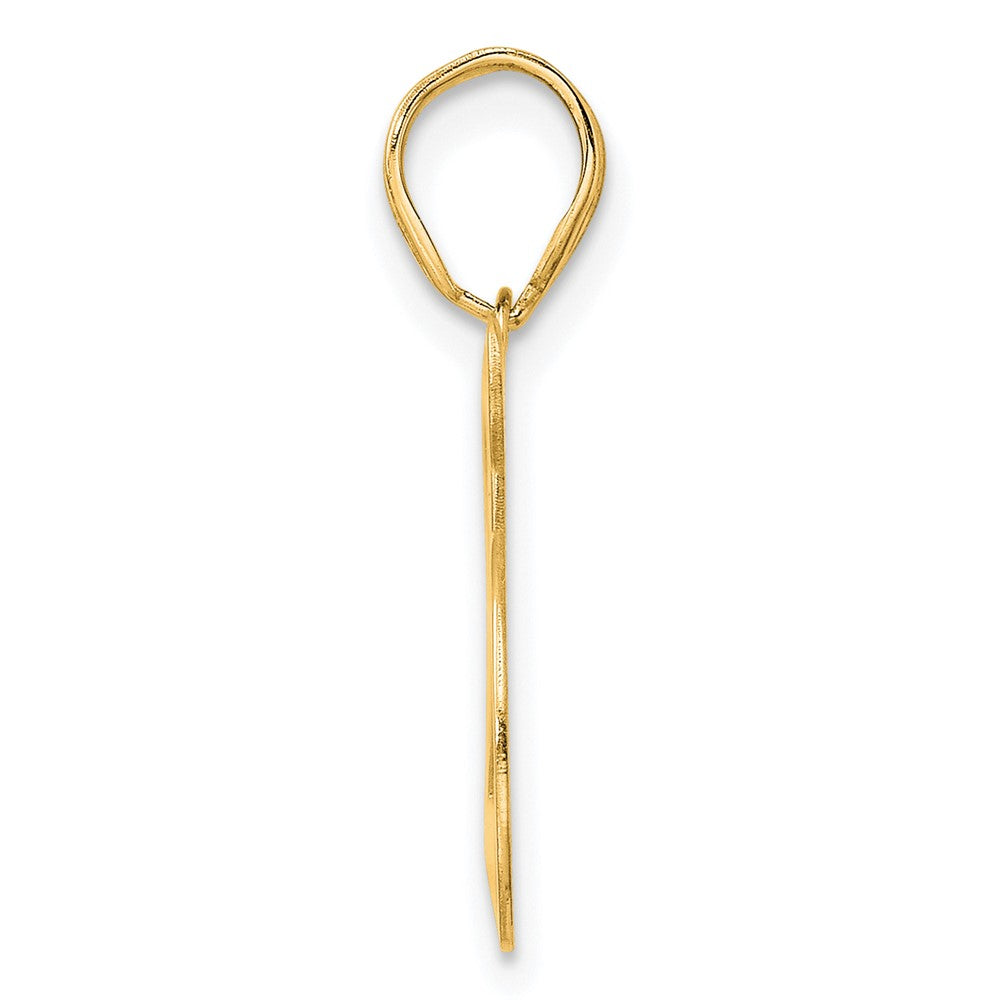 Charlie & Co Jewelry | 14k Polished Number 25 Pendant - Model APN25