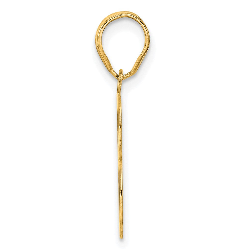 Charlie & Co Jewelry | 14k Polished Number 33 Pendant - Model APN33