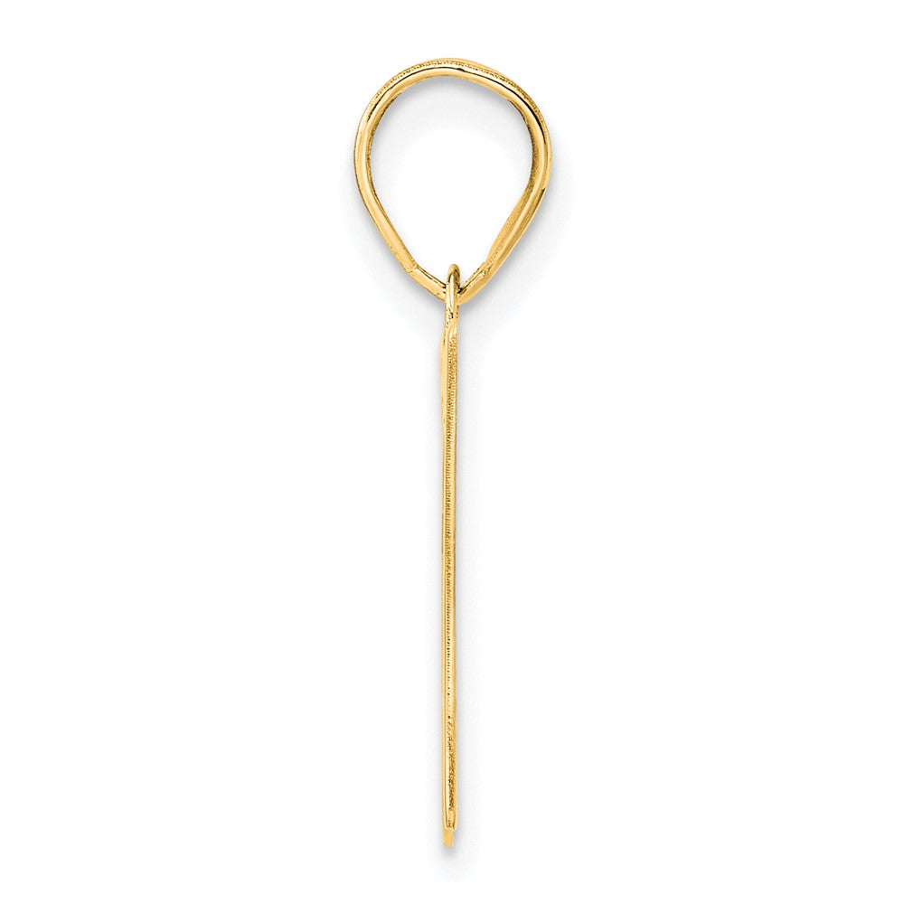 Charlie & Co Jewelry | 14k Polished Number 37 Pendant - Model APN37