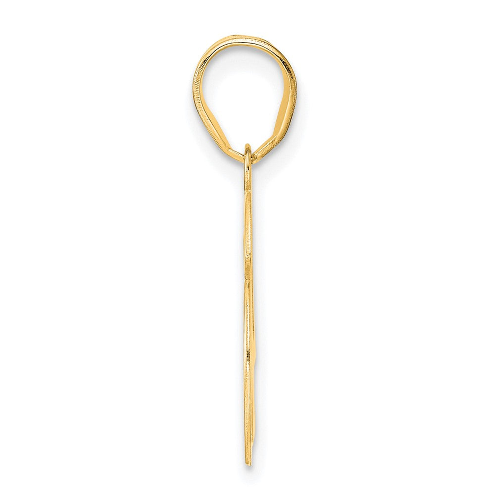 Charlie & Co Jewelry | 14k Polished Number 46 Pendant - Model APN46