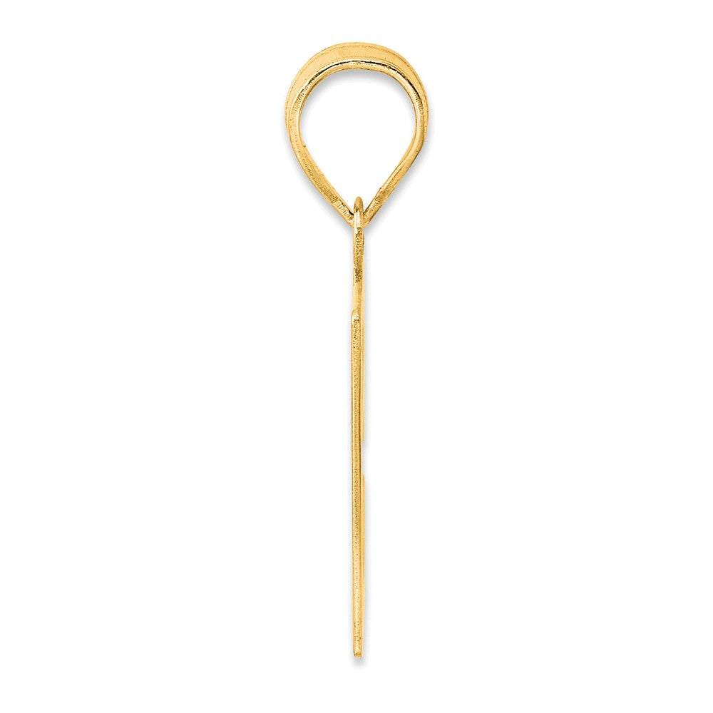 Charlie & Co Jewelry | 14k Polished Number 57 Pendant - Model APN57