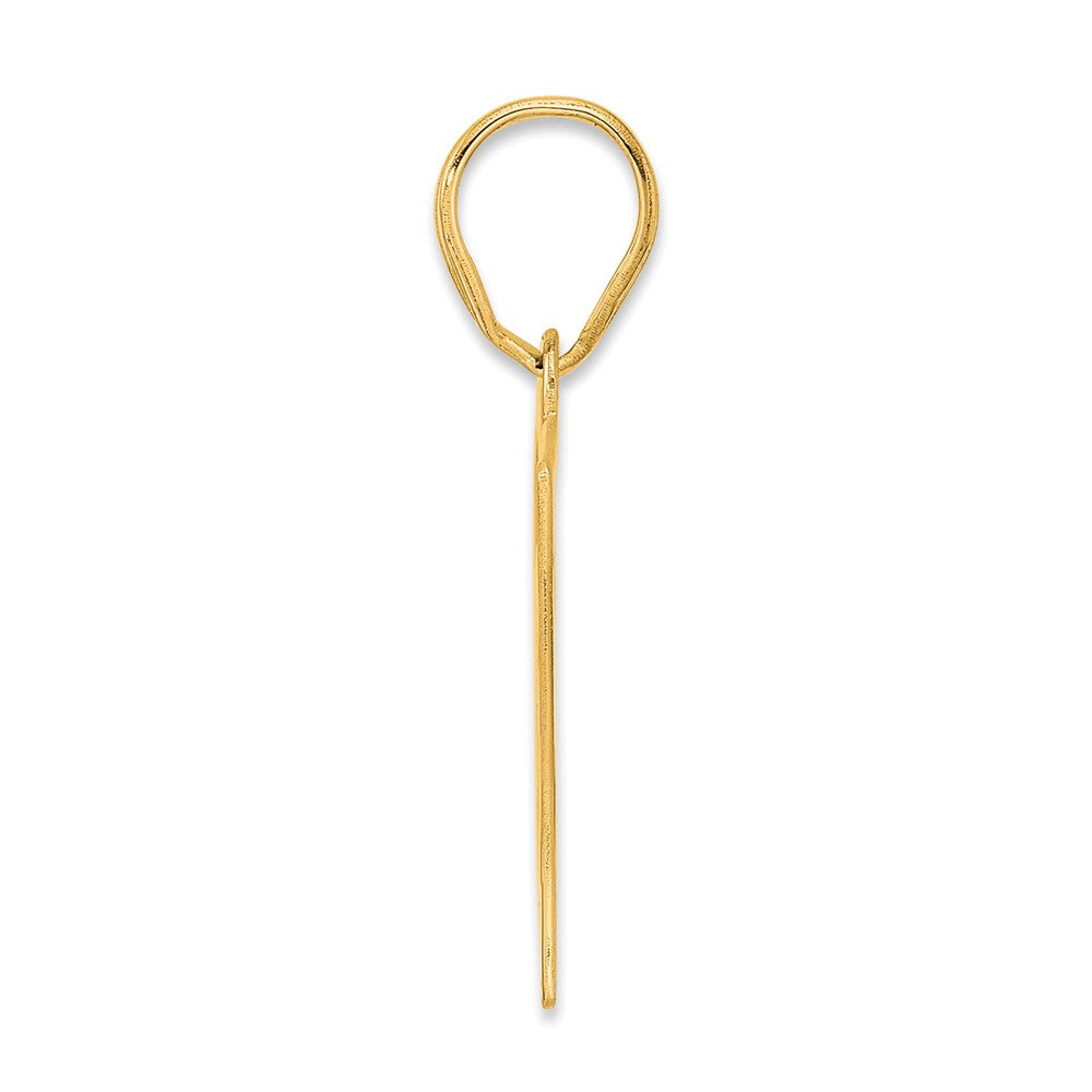 Charlie & Co Jewelry | 14k Polished Number 67 Pendant - Model APN67