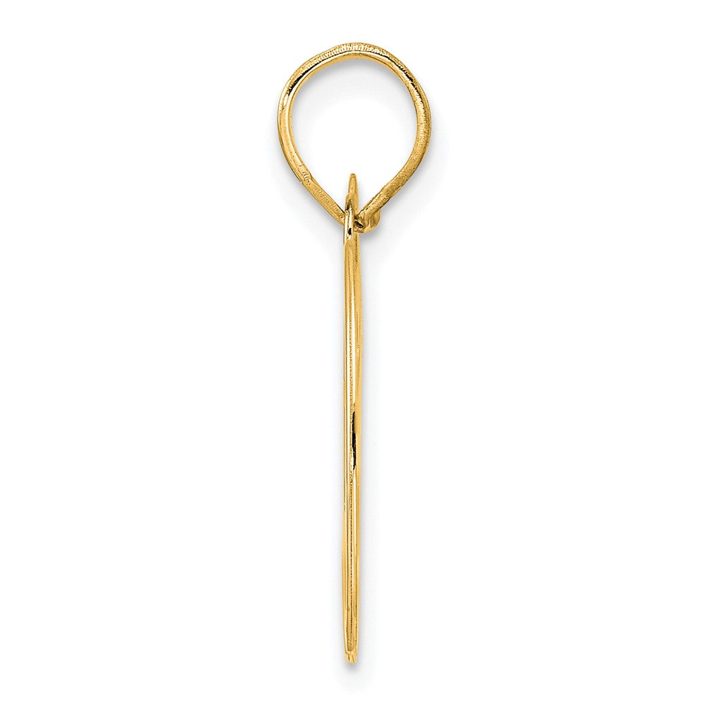 Charlie & Co Jewelry | 14k Polished Number 80 Pendant - Model APN80