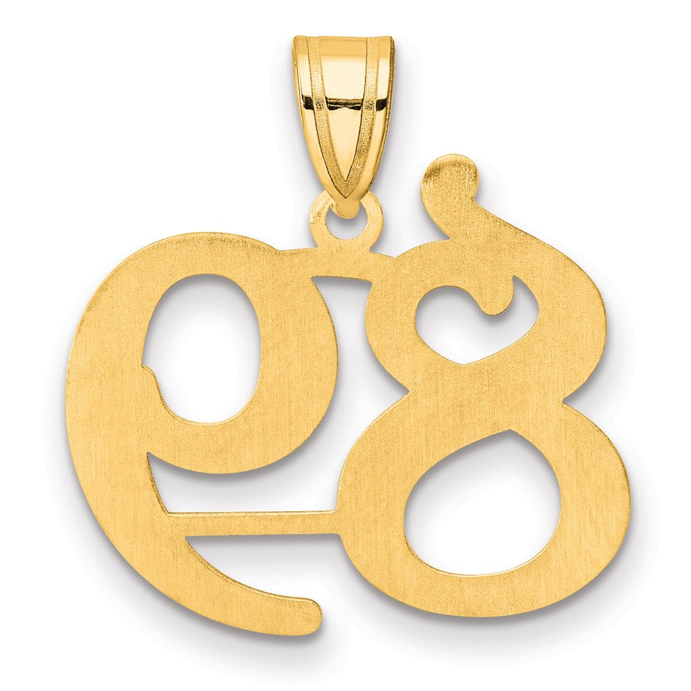Charlie & Co Jewelry | 14k Polished Number 89 Pendant - Model APN89
