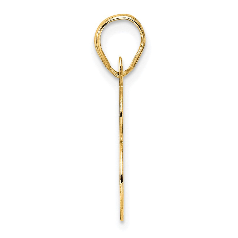 Charlie & Co Jewelry | 14k Polished Number 98 Pendant - Model APN98