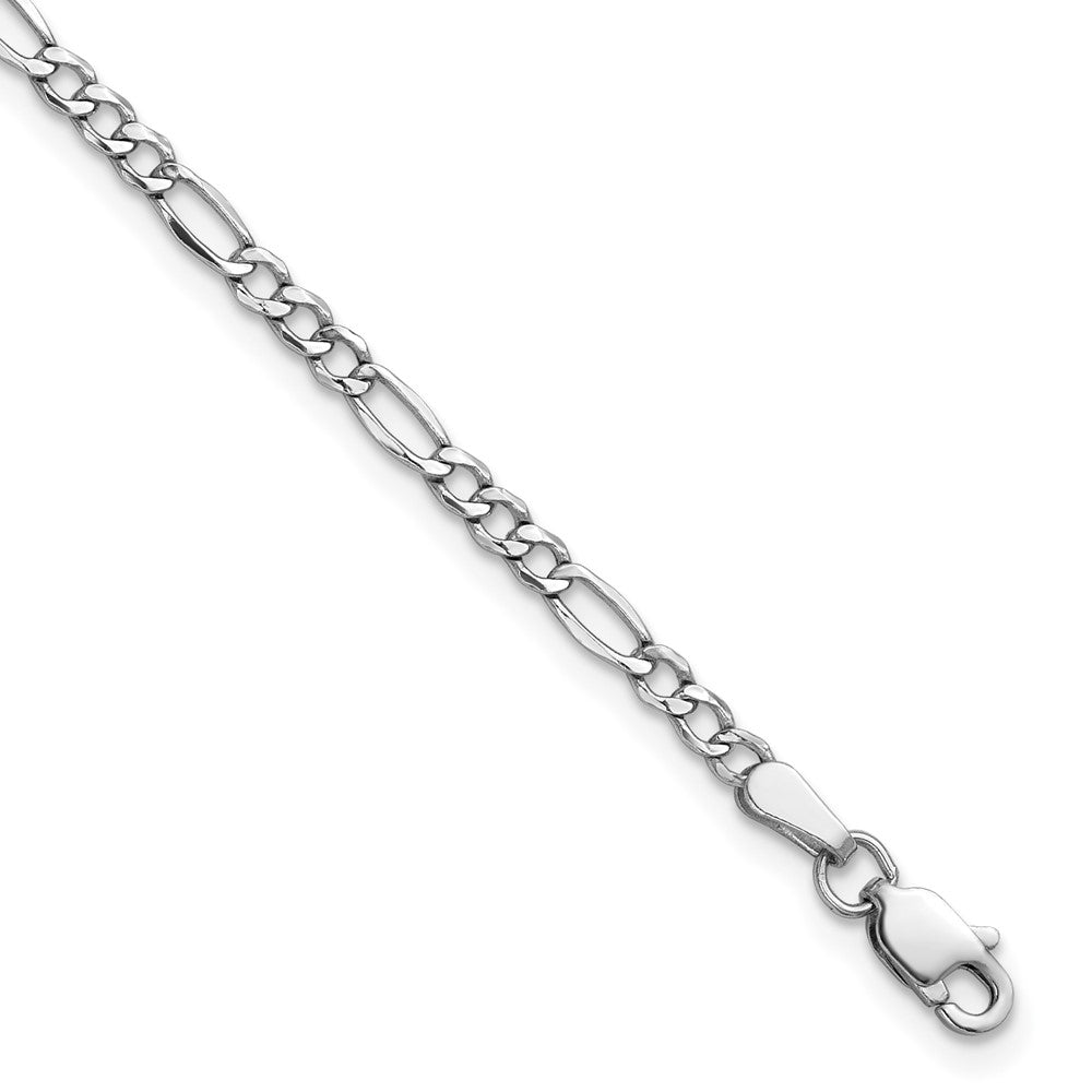 Charlie & Co Jewelry | 14k 2.5mm White Gold Figaro Chain - Model BC119