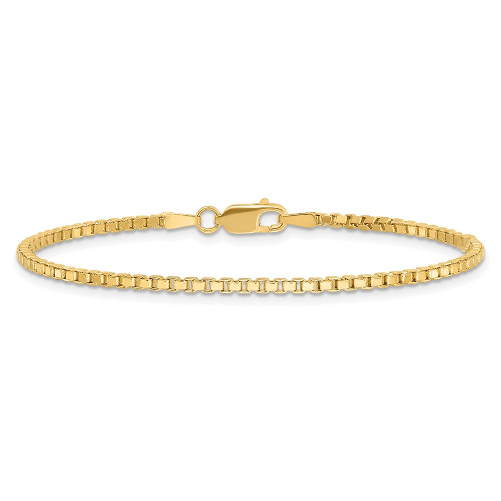 Charlie & Co Jewelry | 14k 1.9mm Box Chain - Model BOX200