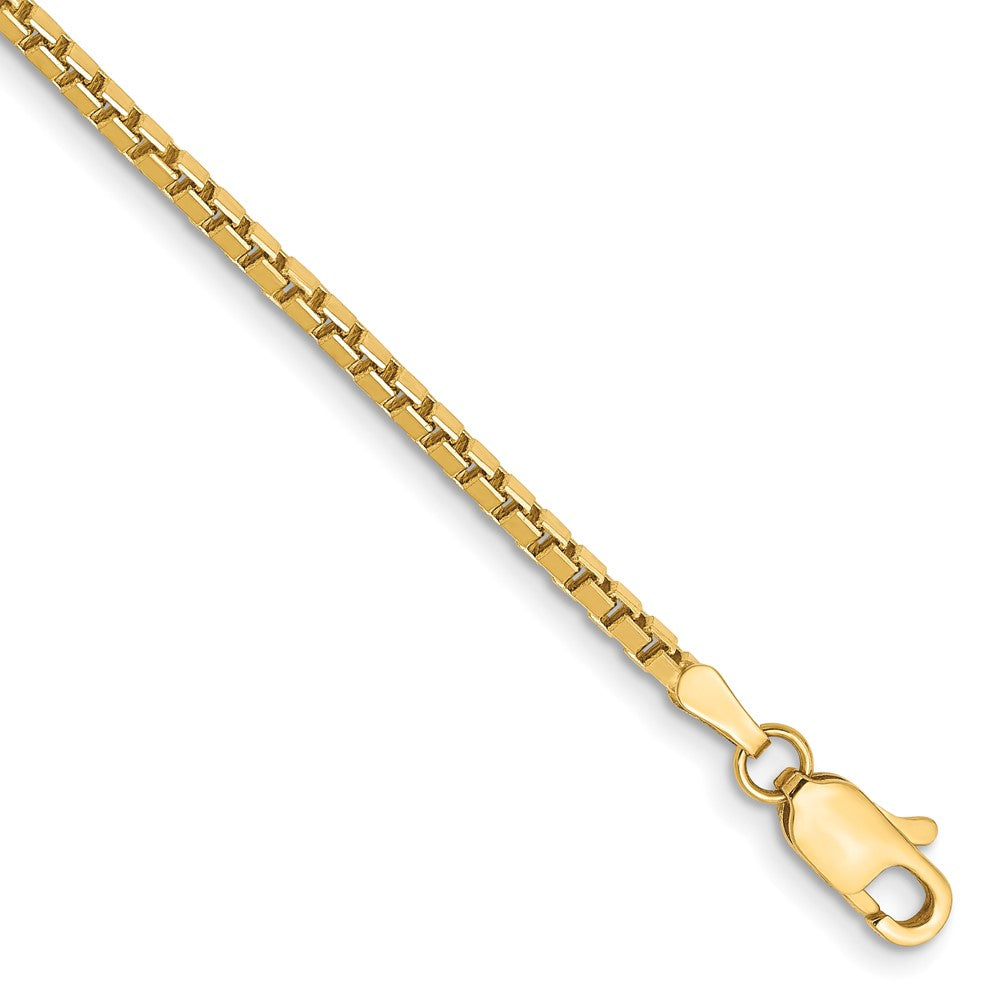 Charlie & Co Jewelry | 14k 1.9mm Box Chain - Model BOX200