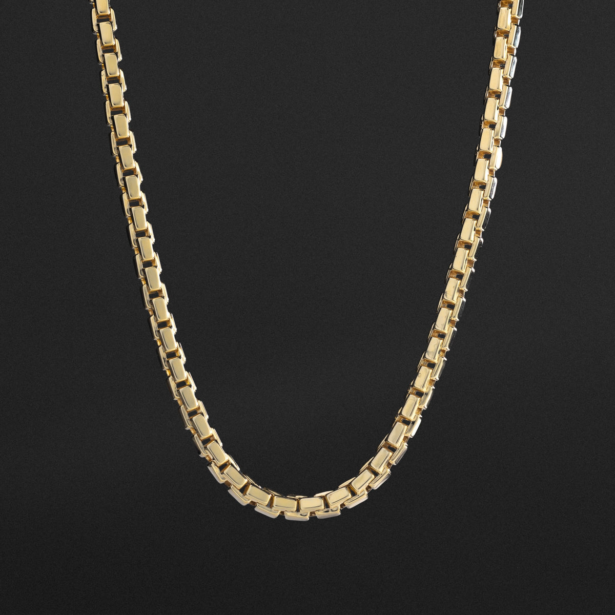 14k Gold 5.4mm Hollow Box Chain Model CH-0645