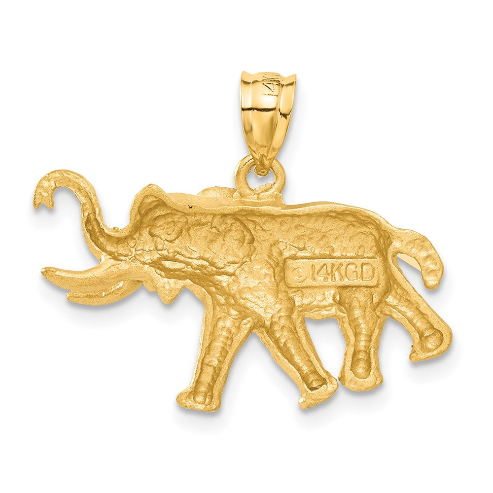 Charlie & Co Jewelry | 14k Elephant Pendant - Model C110