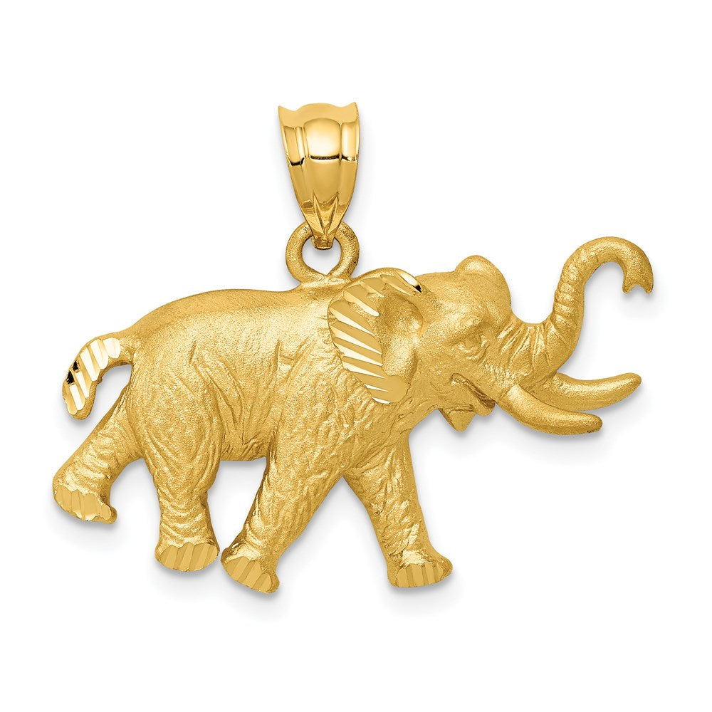 Charlie & Co Jewelry | 14k Elephant Pendant - Model C110