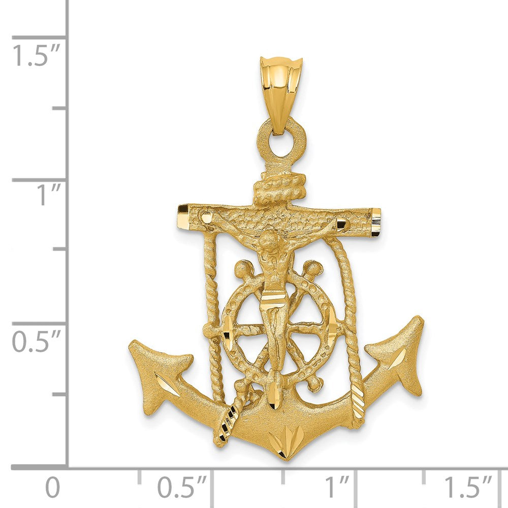 Charlie & Co Jewelry | 14k Mariners Cross Pendant - Model C144