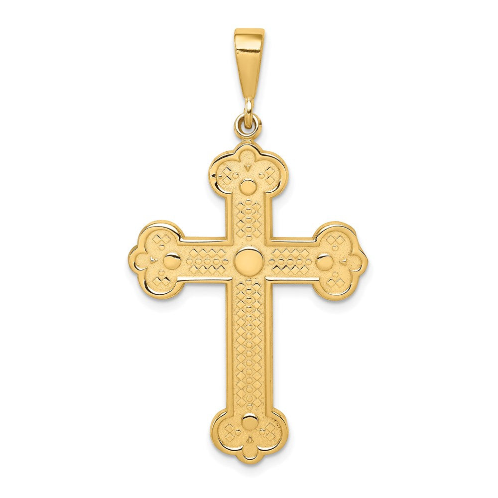 Charlie & Co Jewelry | 14k Budded Cross Pendant - Model C1474