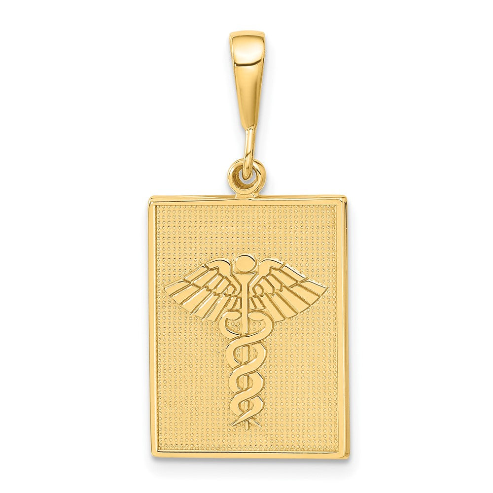 Charlie & Co Jewelry | 14k Caduceus Pendant - Model C1612