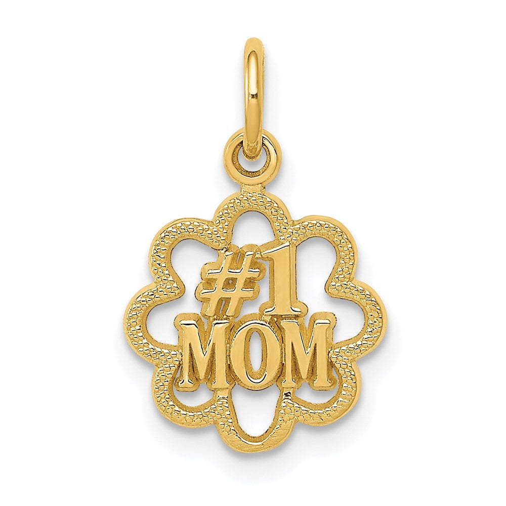 Charlie & Co Jewelry | 14k #1 Mom Charm - Model C1683