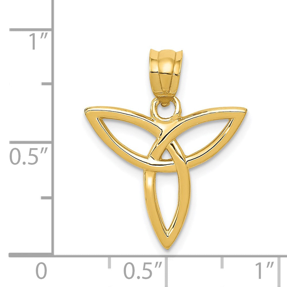 Charlie & Co Jewelry | 14k Trinity Symbol Charm - Model C1733