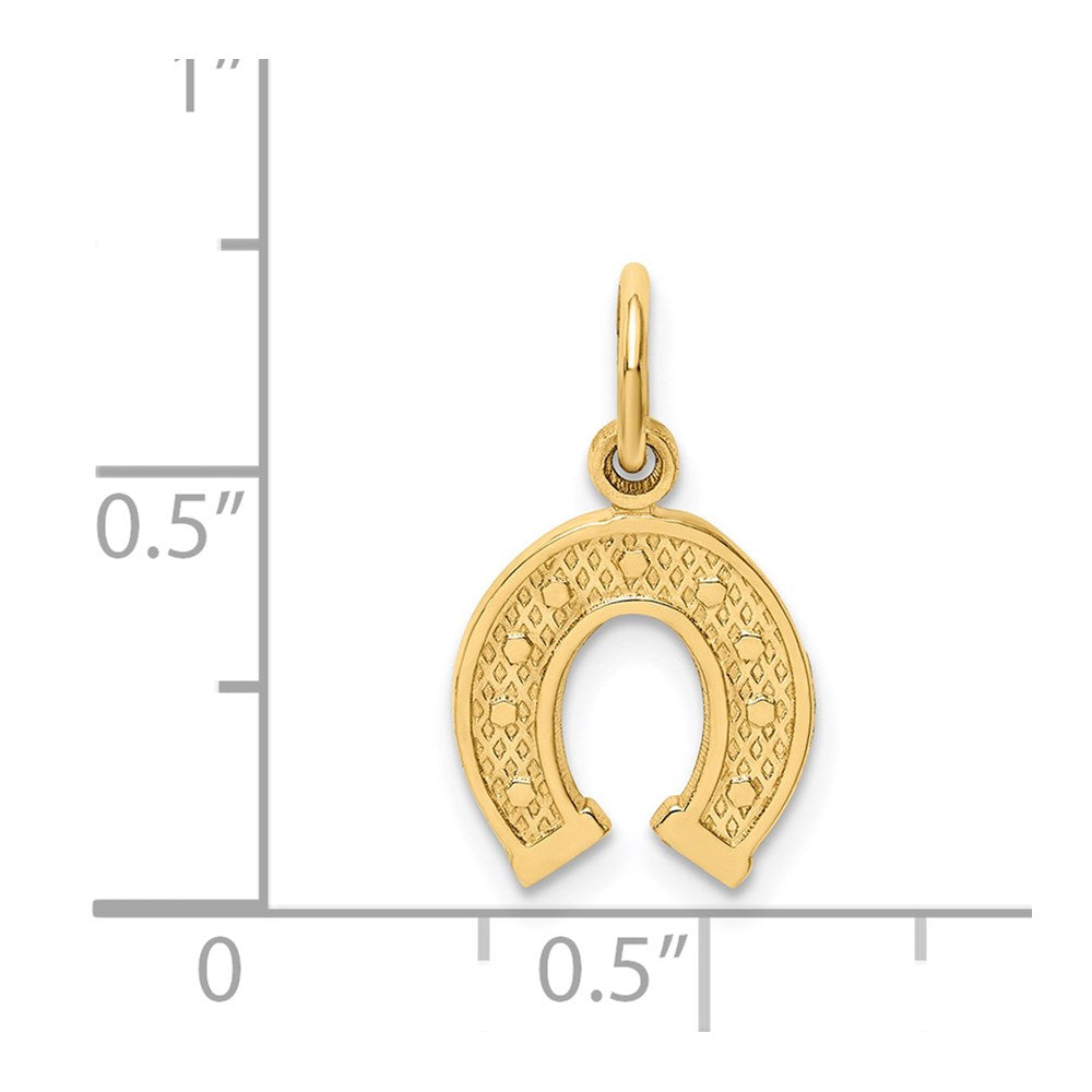 Charlie & Co Jewelry | 14k Horseshoe Charm - Model C1738