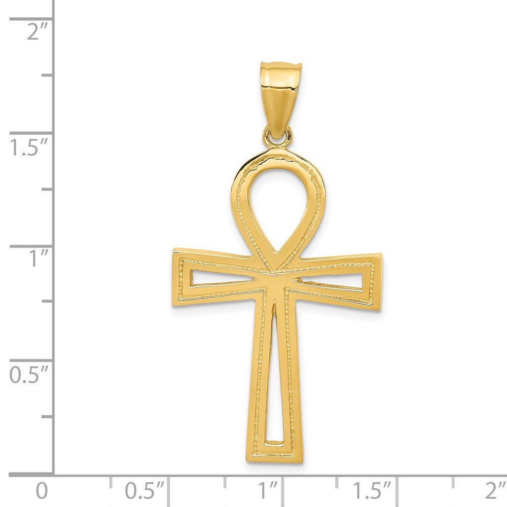 Charlie & Co Jewelry | 14k Ankh Cross Pendant - Model C175