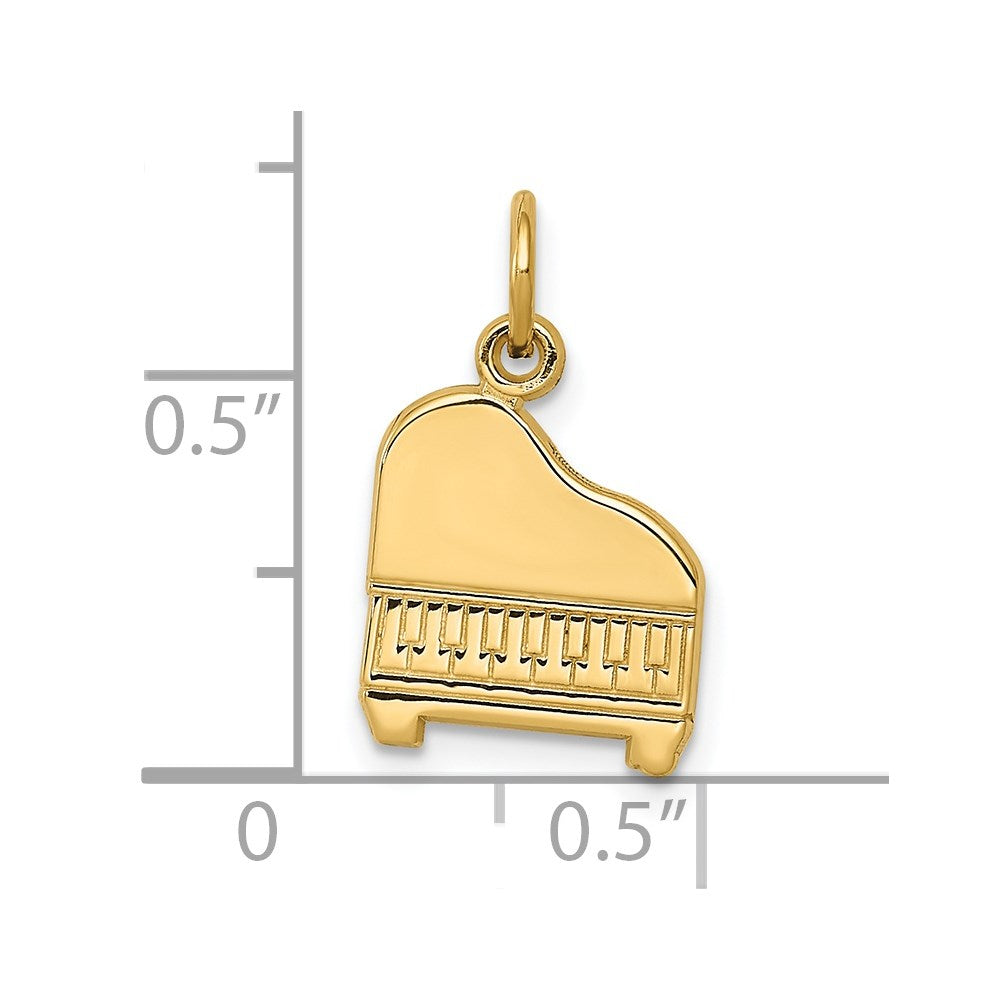 Charlie & Co Jewelry | 14k Piano Charm - Model C1792