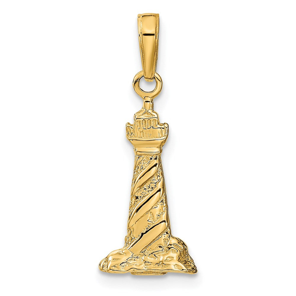 Charlie & Co Jewelry | 14k 3d St. Augustine Lighthouse Pendant - Model C2451