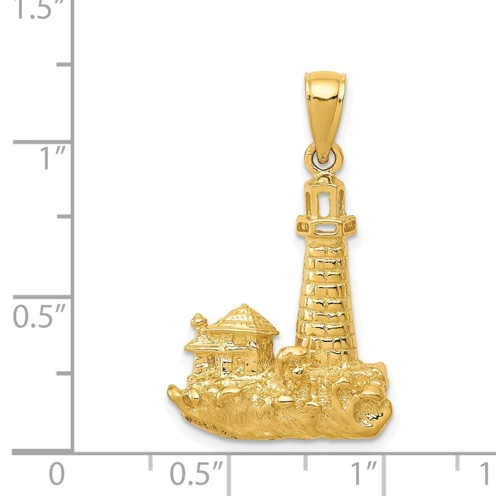 Charlie & Co Jewelry | 14k Lighthouse Pendant - Model C2458