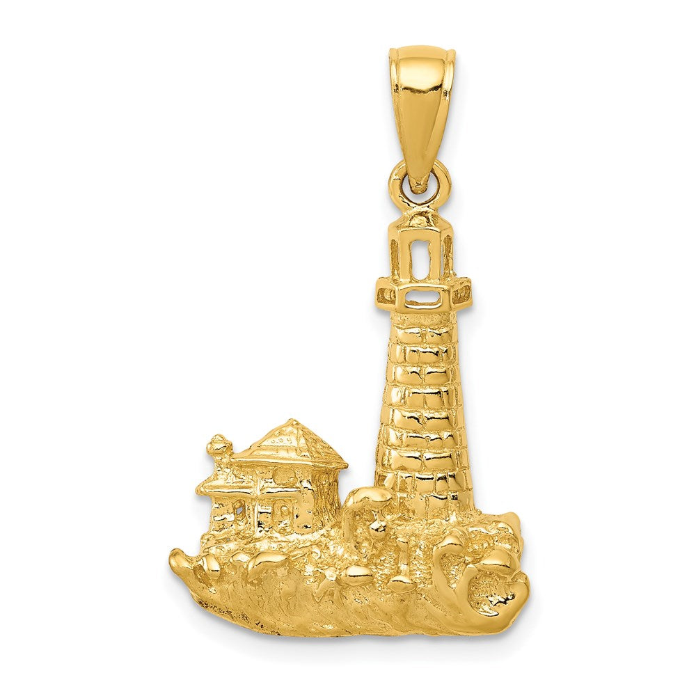 Charlie & Co Jewelry | 14k Lighthouse Pendant - Model C2458