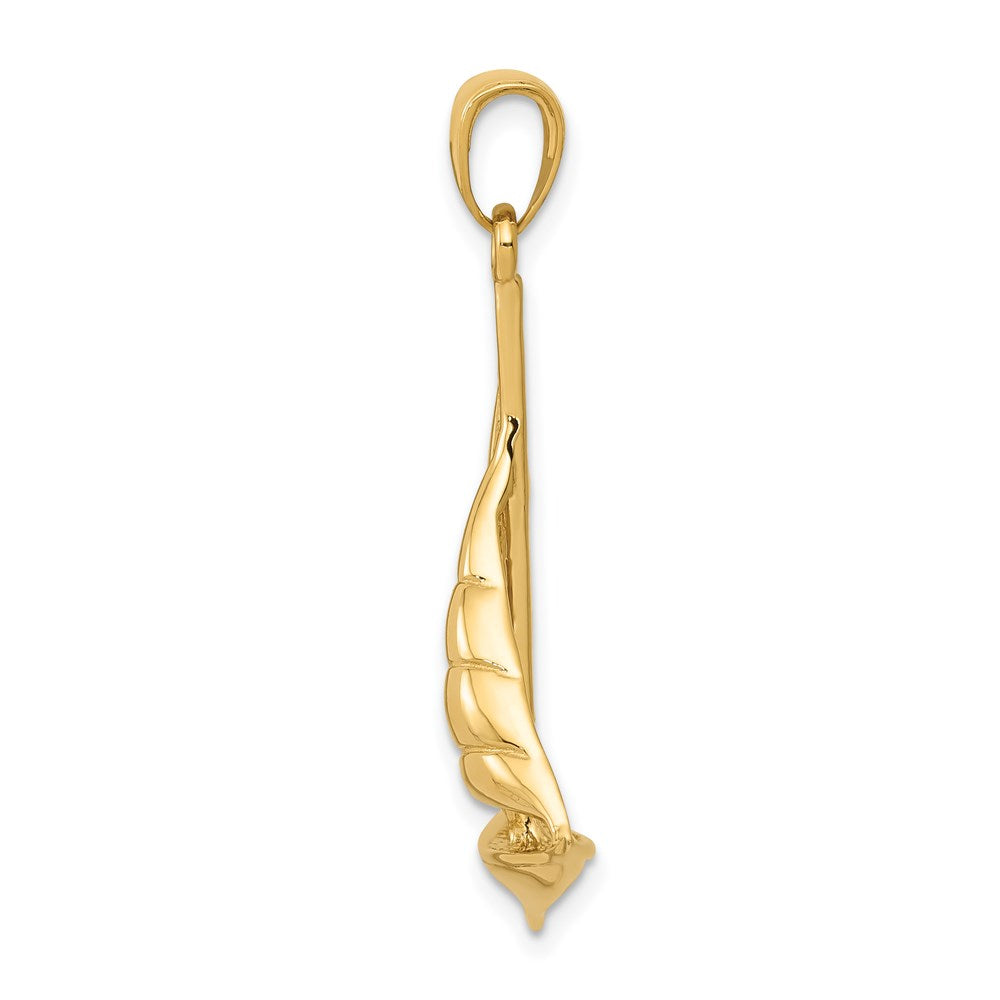 Charlie & Co Jewelry | 14k Polished Sailboat Pendant - Model C2471