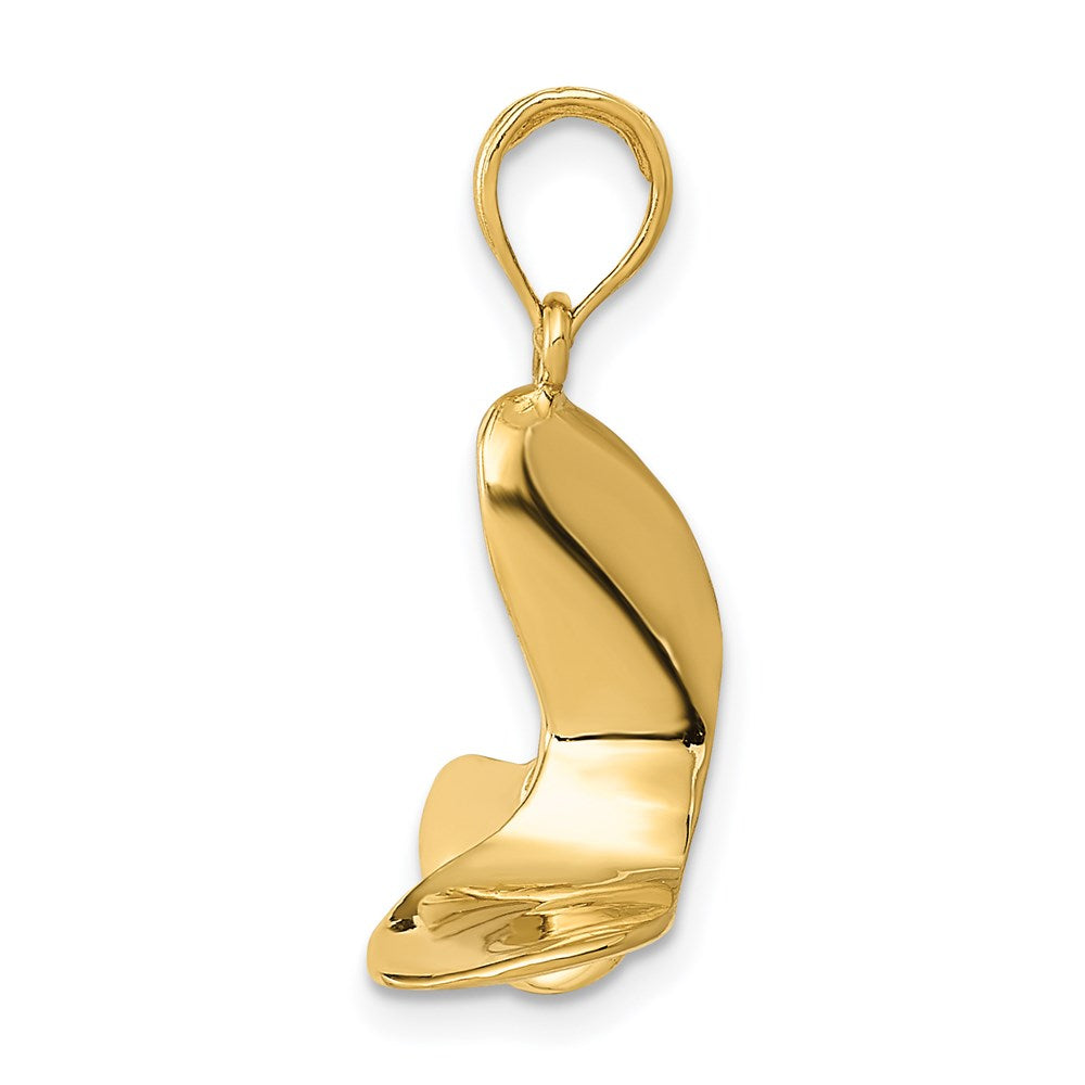 Charlie & Co Jewelry | 14k Polished 3-d Propeller Pendant - Model C2481