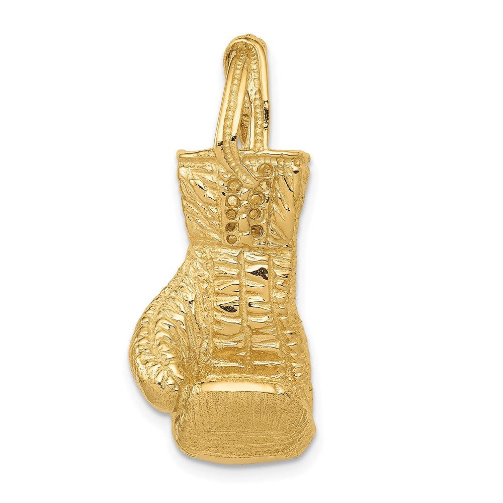 Charlie & Co Jewelry | 14k Hollow Polished 3-d Boxing Glove Pendant - Model C2645