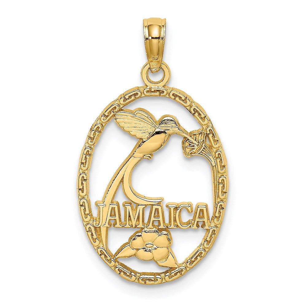 Charlie & Co Jewelry | 14k Jamaica W/bird And Flowers Charm - Model C3255