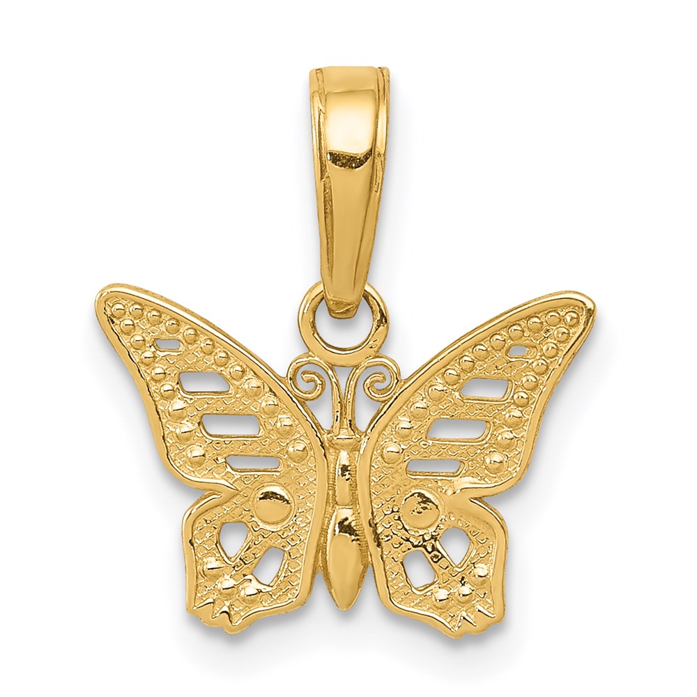 Charlie & Co Jewelry | 14k Cut-out Butterfly Pendant - Model C3471