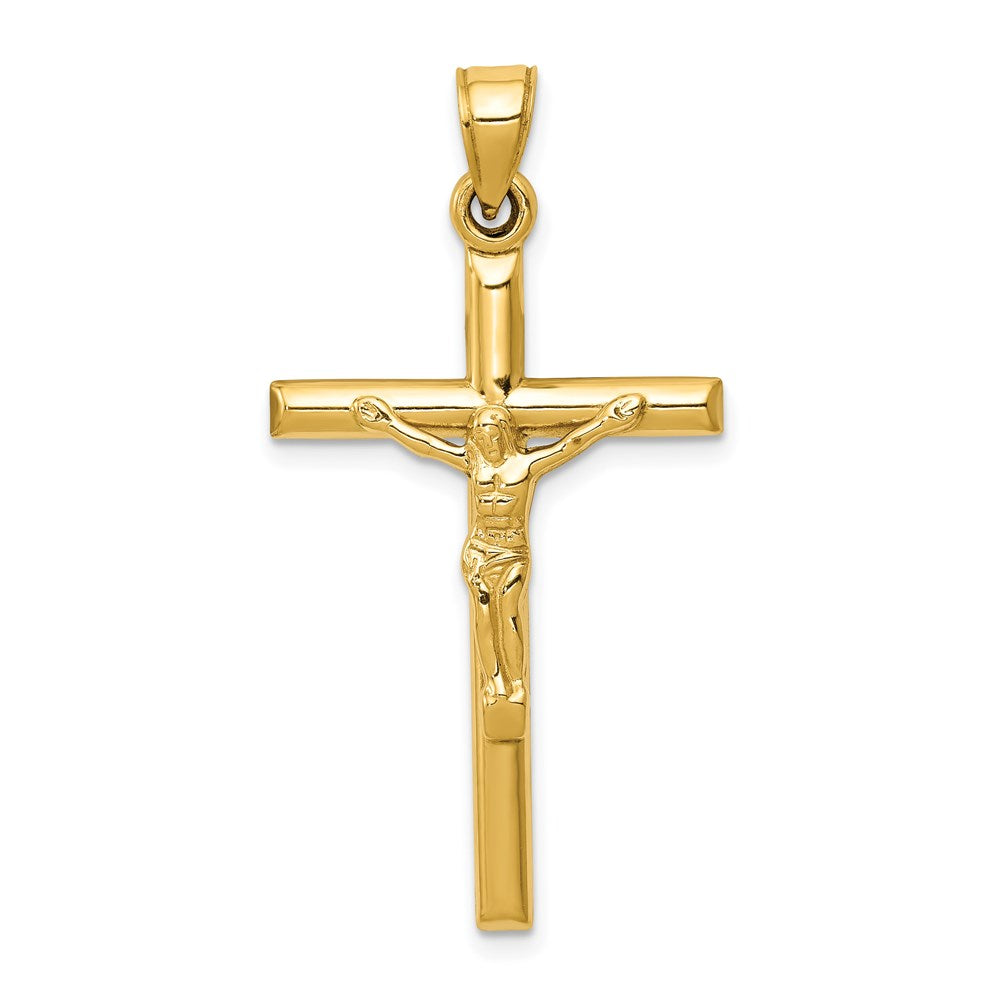 Charlie & Co Jewelry | 14k Hollow Crucifix Pendant - Model C3671