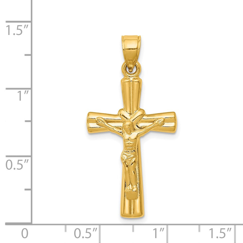 Charlie & Co Jewelry | 14k Reversible Crucifix Pendant - Model C3690