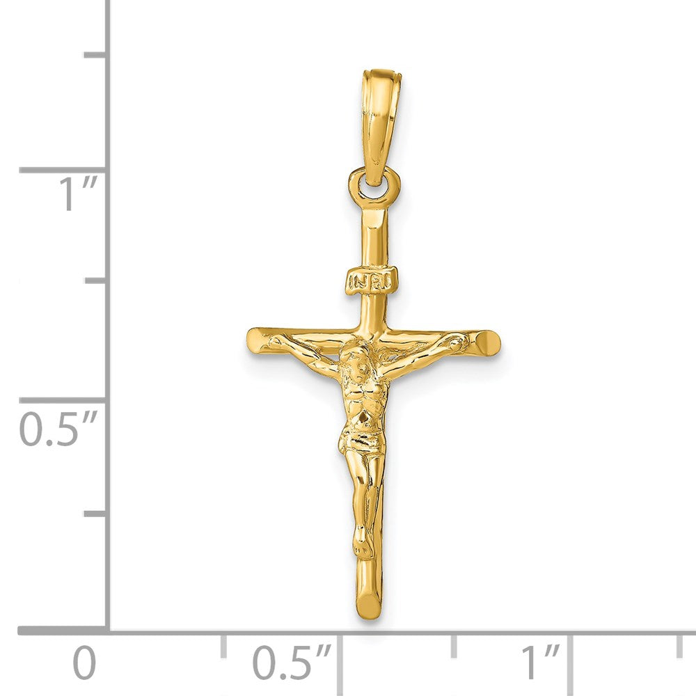 Charlie & Co Jewelry | 14k Stick Style Crucifix Pendant - Model C4355