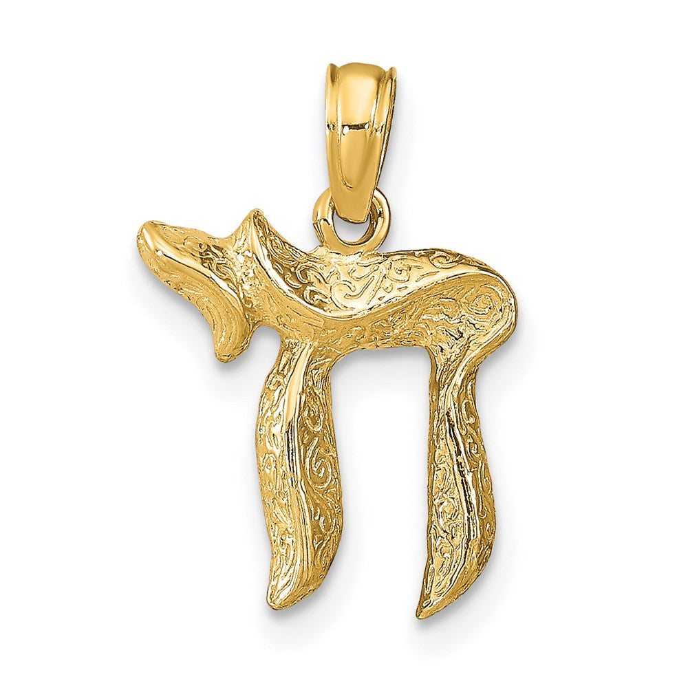 Charlie & Co Jewelry | 14k Chai Pendant - Model C4455