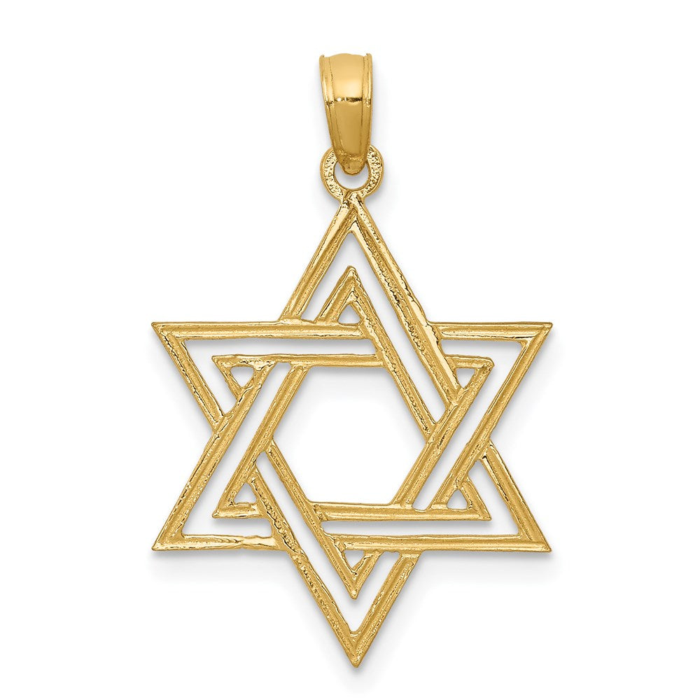 Charlie & Co Jewelry | 14k Star Of David Pendant - Model C4465
