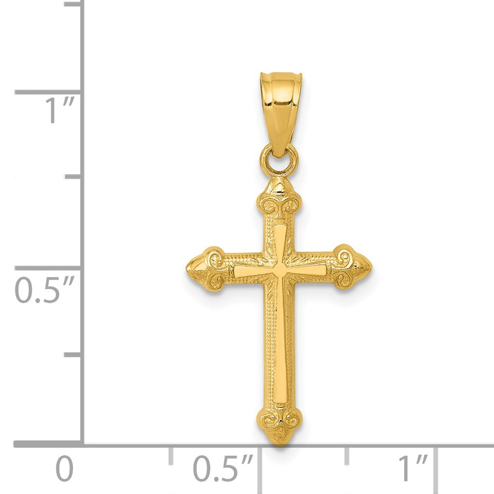 Charlie & Co Jewelry | 14k Passion Cross Pendant - Model C4474