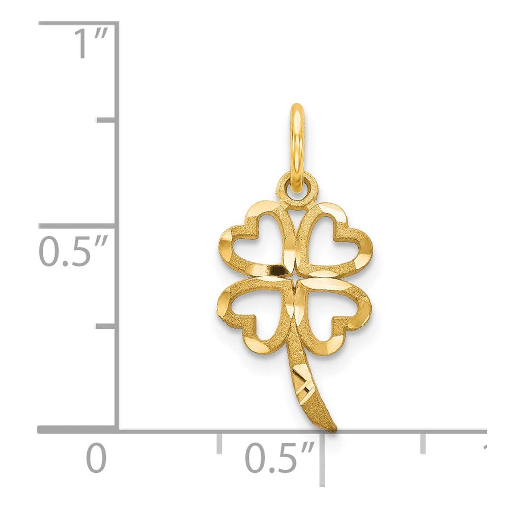 Charlie & Co Jewelry | 14k 4 Leaf Clover Charm - Model C451
