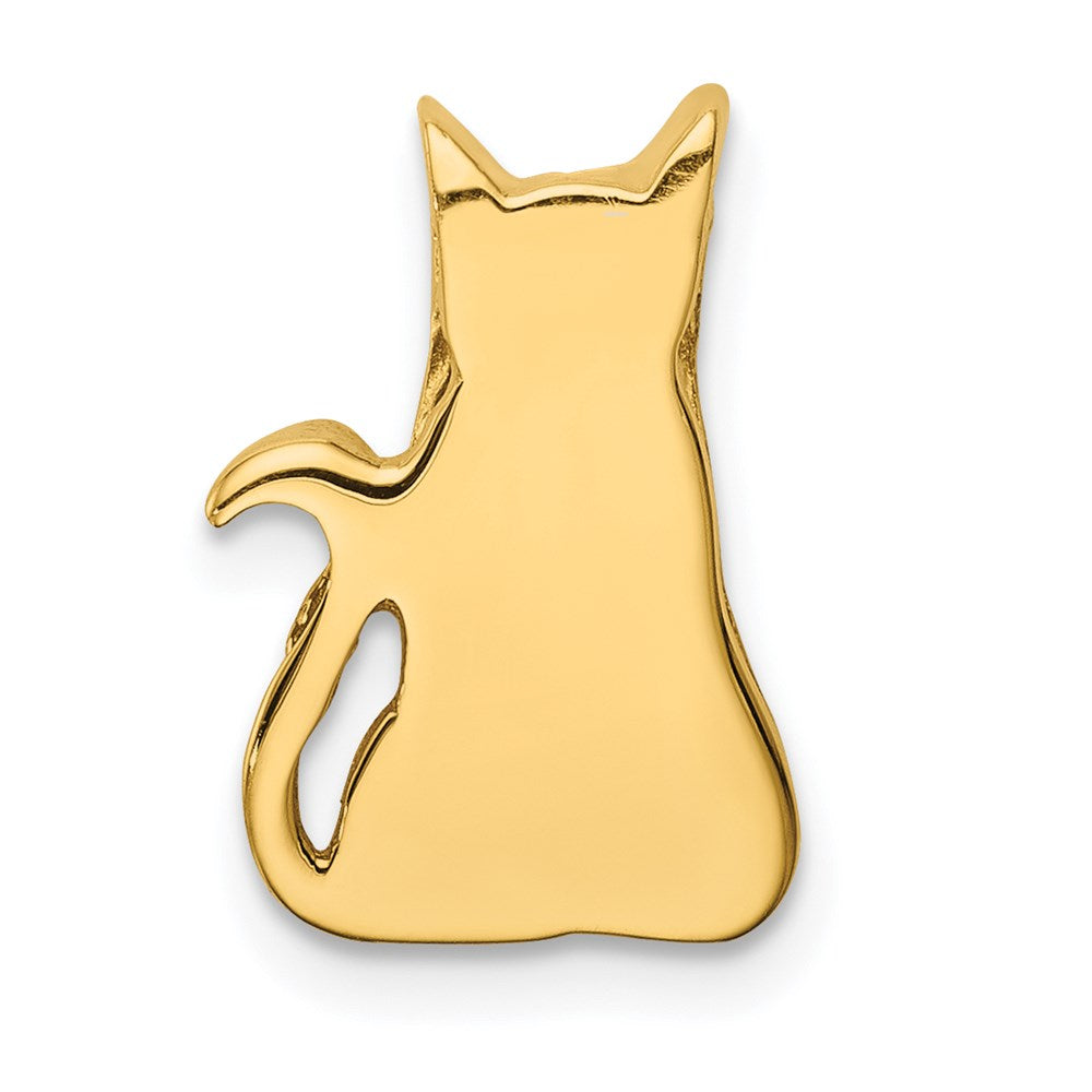 Charlie & Co Jewelry | 14k Cat Chain Slide - Model C4626
