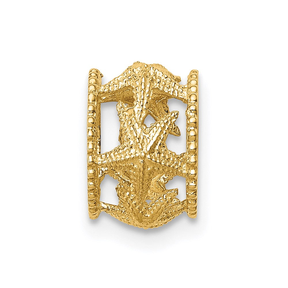 Charlie & Co Jewelry | 14k Polished Starfish Slide - Model C4636