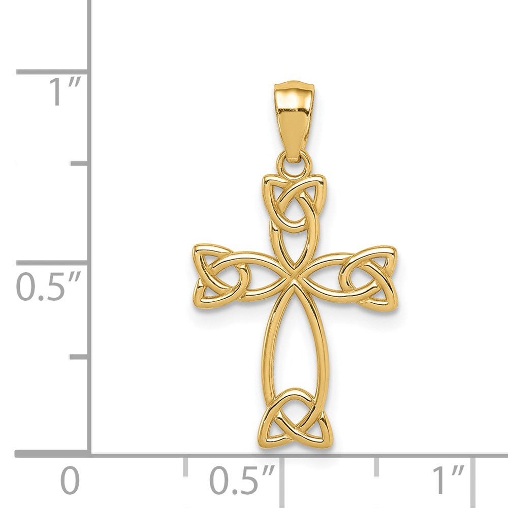 Charlie & Co Jewelry | 14k Celtic Knot Cross - Model C4697