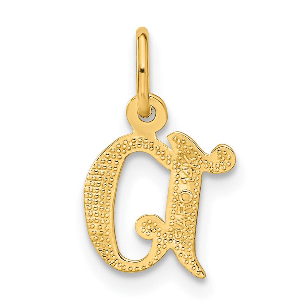 Charlie & Co Jewelry | 14k Letter D Initial Charm - Model C565D