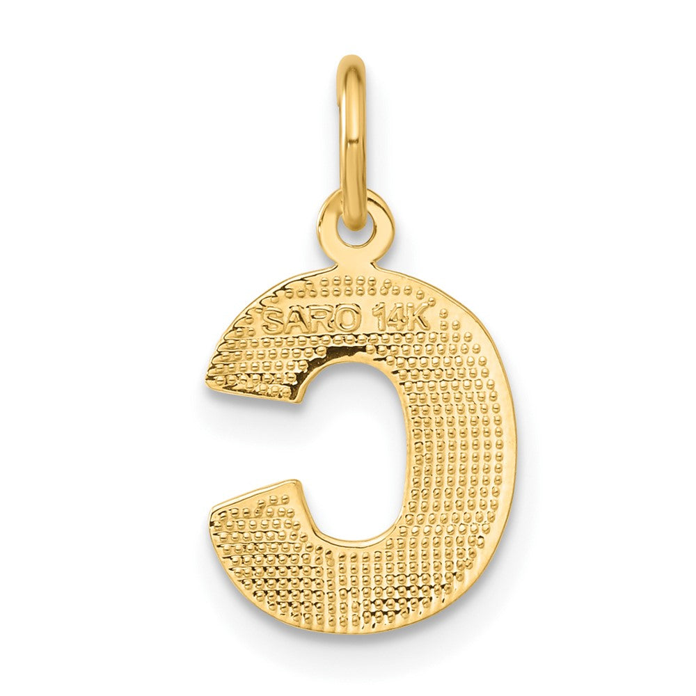 Charlie & Co Jewelry | 14k Letter C Initial Charm - Model C566C