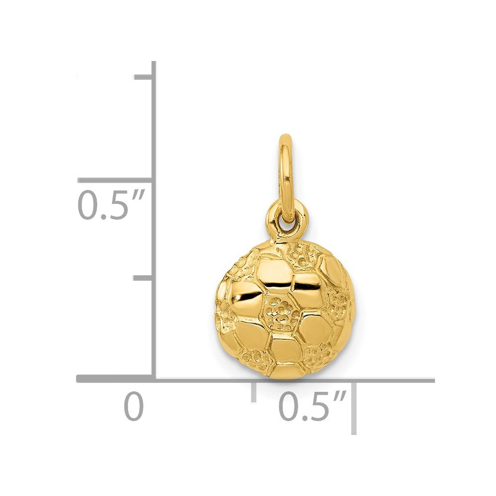 Charlie & Co Jewelry | 14k Soccer Ball Charm - Model C587