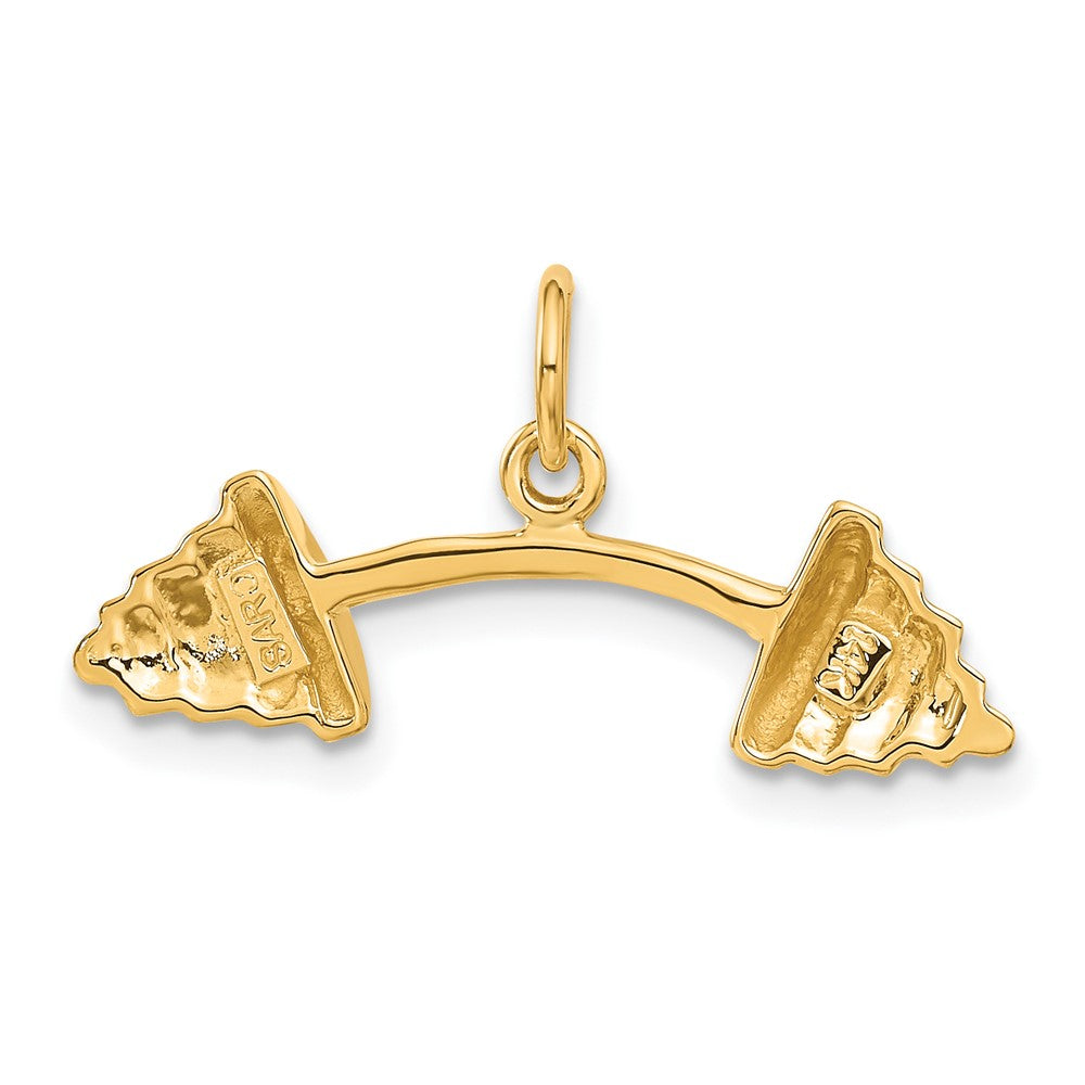 Charlie & Co Jewelry | 14k Barbell Charm - Model C588